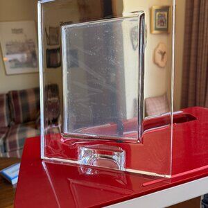 Orrefors Sweden Crystal Photo Frame for Photo 5" x 7" New